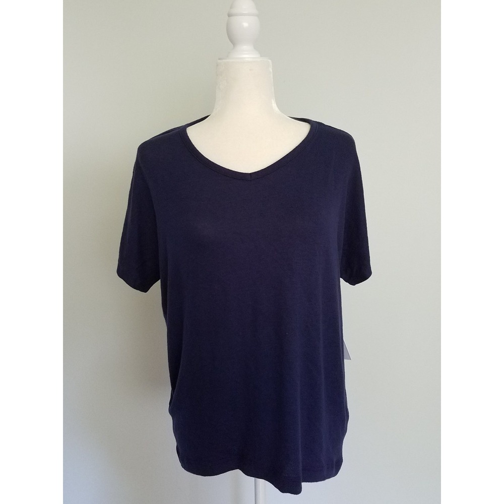 Sonoma Intimates Women Small Loungewear Sleepwear Pajama Top New Blue